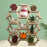 Crofta Honeycomb Shelf Convenient Creative Plant Rack for Miscellaneous Items Dolls 36cmx30cmx10cm