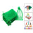 Crofta 100x Organza Bags Wedding Birthday Reusable Party Favors Christmas Gift Bags Green