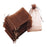 Crofta 100x Organza Bags Wedding Birthday Reusable Party Favors Christmas Gift Bags Brown