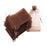 Crofta 100x Organza Bags Wedding Birthday Reusable Party Favors Christmas Gift Bags Brown