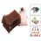 Crofta 100x Organza Bags Wedding Birthday Reusable Party Favors Christmas Gift Bags Brown