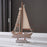 Crofta Wood Sail Boat Photo Props Miniature Sailing Boat for Countertop Office Home 28cmx15.5cmx4cm