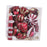 Crofta 16 Pieces Christmas Hanging Decorations Indoor for Farmhouse Bedroom Holiday Dark Red