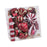 Crofta 16 Pieces Christmas Hanging Decorations Indoor for Farmhouse Bedroom Holiday Dark Red