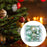 Crofta 16 Pieces Christmas Hanging Decorations Indoor for Farmhouse Bedroom Holiday Light Green