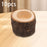 Crofta 10x Tealight Candleholders Decorative Party Farmhouse Wooden Candlesticks