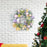 Crofta Xmas Wreath Door Christmas Ball Ornament Window Artificial Christmas Wreath Style A