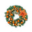 Crofta Xmas Wreath Door Christmas Ball Ornament Window Artificial Christmas Wreath Style D