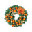 Crofta Xmas Wreath Door Christmas Ball Ornament Window Artificial Christmas Wreath Style D