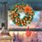 Crofta Xmas Wreath Door Christmas Ball Ornament Window Artificial Christmas Wreath Style D