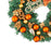 Crofta Xmas Wreath Door Christmas Ball Ornament Window Artificial Christmas Wreath Style D