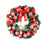 Crofta Xmas Wreath Door Christmas Ball Ornament Window Artificial Christmas Wreath Style H