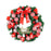 Crofta Xmas Wreath Door Christmas Ball Ornament Window Artificial Christmas Wreath Style H