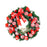 Crofta Xmas Wreath Door Christmas Ball Ornament Window Artificial Christmas Wreath Style H