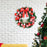 Crofta Xmas Wreath Door Christmas Ball Ornament Window Artificial Christmas Wreath Style H