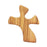 Crofta Wood Prayer Cross Memorial Comfort Holding Comfort Handheld Clinging Cross