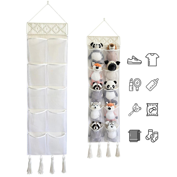 Crofta Door Storage Organizer 5 Tier Jewelry for Entrance Children's Room Baby Room Style A