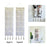 Crofta Door Storage Organizer 5 Tier Jewelry for Entrance Children's Room Baby Room Style A