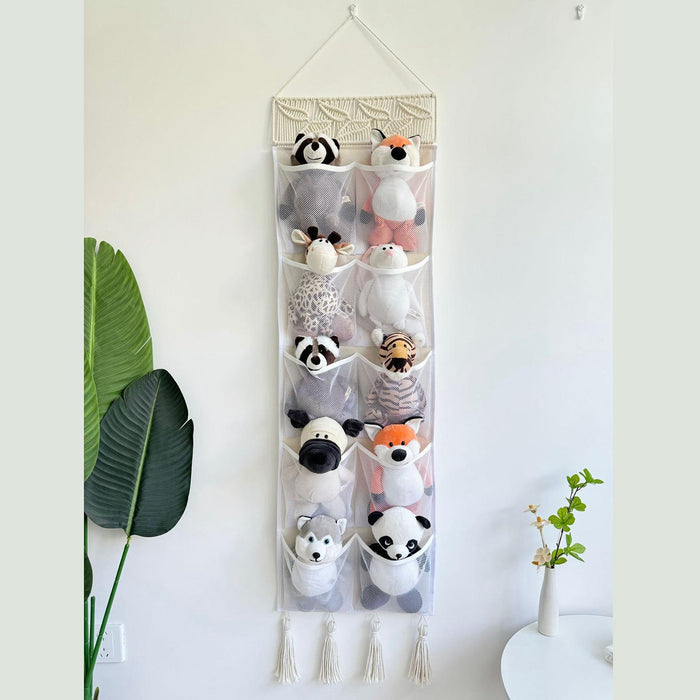 Crofta Door Storage Organizer 5 Tier Jewelry for Entrance Children's Room Baby Room Style B