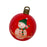 Crofta 19inch PVC Inflatable Christmas Ball Ornament Accessory Versatile Xmas Decor Style C