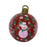 Crofta 19inch PVC Inflatable Christmas Ball Ornament Accessory Versatile Xmas Decor Style E