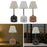 Crofta Touch Table Lamp Home Decoration Practical Bedside Lamp for Hotel Bar Office Black Base