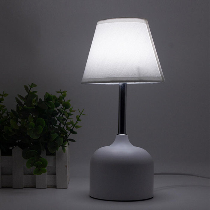 Crofta Touch Table Lamp Home Decoration Practical Bedside Lamp for Hotel Bar Office Black Base