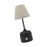 Crofta Touch Table Lamp Home Decoration Practical Bedside Lamp for Hotel Bar Office Black Base