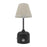 Crofta Touch Table Lamp Home Decoration Practical Bedside Lamp for Hotel Bar Office Black Base