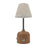 Crofta Touch Table Lamp Home Decoration Practical Bedside Lamp for Hotel Bar Office Brown Base