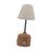 Crofta Touch Table Lamp Home Decoration Practical Bedside Lamp for Hotel Bar Office Brown Base