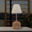 Crofta Touch Table Lamp Home Decoration Practical Bedside Lamp for Hotel Bar Office Brown Base