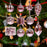 Crofta 12Pcs Christmas Ball Ornaments Baubles for Birthday Anniversary Thanksgiving