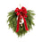 Crofta 19inch Artificial Pine Christmas Wreath with Bell for Hotels, Shopping Malls