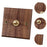 Crofta Wooden Lighting Switch Plate Premium Outlet Panel for Hotel Kitchen Room Single Lever