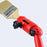 Crofta Multi Angle Paint Brush Extender Red Fence Easily Reach Corner Roller Holder