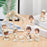 Crofta 12 Pieces Holy Family Figurines Figure Crafts Resin for Holiday Table Cabinet white