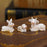 Crofta 12 Pieces Holy Family Figurines Figure Crafts Resin for Holiday Table Cabinet white