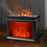 Crofta Fireplace Humidifier 5V2A with Simulated Flame for Living Room Indoor Office