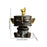 Crofta Incense Burner Holder Office Meditation Home Yoga Fragrance Sanxingdui Cense