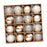 Crofta 16Pcs Christmas Tree Ball Ornaments 2.36inch for Birthday Decorating Holiday champagne gold