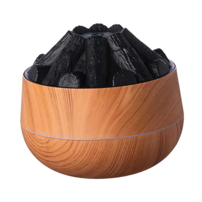 Crofta Essential Oil Diffuser Cars Bedroom Indoor Housewarming Hotel Air Humidifier Wood