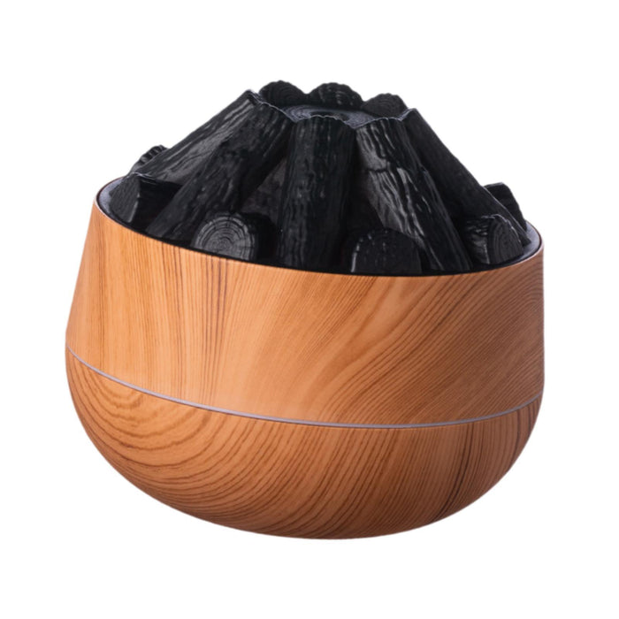 Crofta Essential Oil Diffuser Cars Bedroom Indoor Housewarming Hotel Air Humidifier Wood