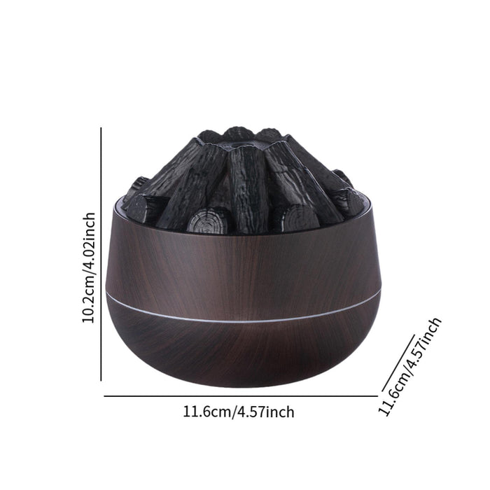 Crofta Essential Oil Diffuser Cars Bedroom Indoor Housewarming Hotel Air Humidifier Brown