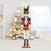 Crofta Wooden Nutcracker Soldier Drum for Decorating Indoor Countertops Desktop