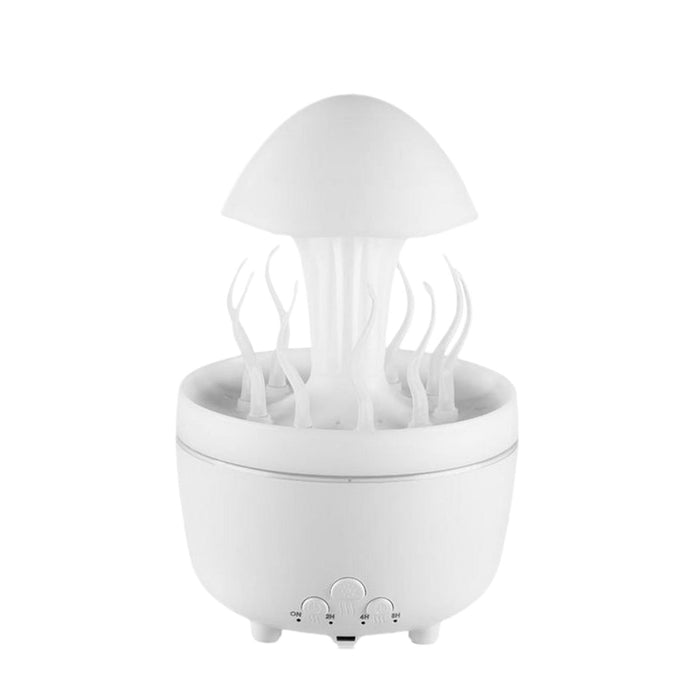 Crofta White 2 in 1 Air Humidifier Essential Oil Diffuser US 110V for Bedroom Quiet