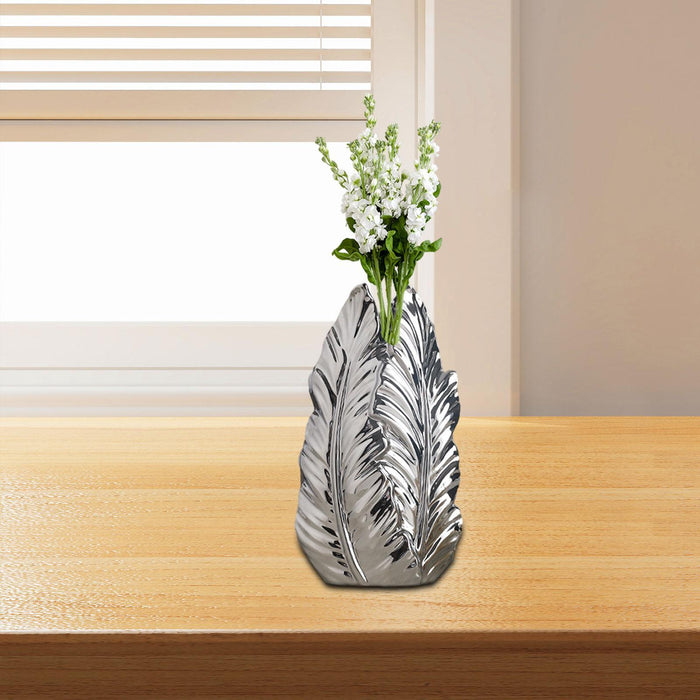 Crofta Ceramic Vase Plant Pot Modern Gift Flower Vase for Wedding Party Home Office Style C