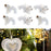 Crofta 2 Pieces Christmas Hanging Decoration Squirrel Hanging Pendant for Home Wall Style A