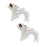 Crofta 2 Pieces Christmas Hanging Decoration Squirrel Hanging Pendant for Home Wall Style A