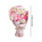 Crofta 14inch Crochet Flowers Knitted Bouquet Artificial for Best Friend Girlfriend Style A